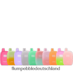 FLUM PEBBLE Clear | FLUM PEBBLES 6000 Züge 10 Packungen Vielfalt H4J80V30