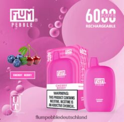 FLUM PEBBLE Clear | FLUM PEBBLES 6000 Züge Kirschbeere H4J80V20
