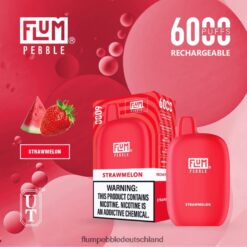 FLUM PEBBLE Vape | FLUM PEBBLES 6000 Züge Strohmelone H4J80V76