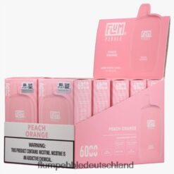 FLUM Vape Kaufen | FLUM PEBBLES 6000 Züge 10 Packungen Pfirsichorange H4J80V63