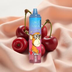 Fumot RandM Tornado 15000 Puffs 25ml 850mAh Mesh Coil LCD Type-C Blue Razz Cherry