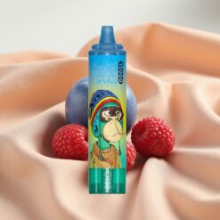 Fumot RandM Tornado 15000 Puffs 25ml 850mAh Mesh Coil Typ-C LCD Blue Razz Lemonade