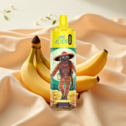 JNR Alien 10000 Puffs 850mAh 20ml Banana Ice RGB LED Type-C