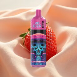 JNR Alien 10000 Puffs 850mAh 20ml Typ-C RGB LED Erdbeer-Eis