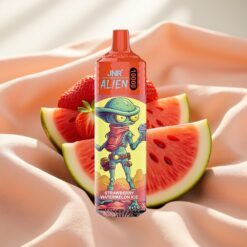 JNR Alien 10000 Puffs 850mAh 20ml Typ-C RGB LED Strawberry Watermelon Ice
