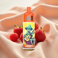JNR Alien 10000 Puffs 850mAh 20ml Type-C RGB Strawberry Raspberry Ice