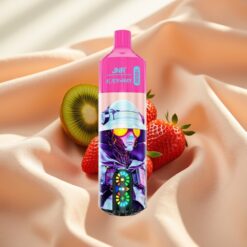 JNR Alien Max 18000 Puffs Dual Mesh Coil 28ml 850mAh LED Display Typ-C Erdbeer-Kiwi