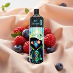 JNR Alien Max 18000 Puffs LED Dual Mesh 28ml Blueberry Raspberry