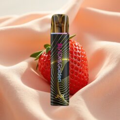 JNR Black&Golden 800 Puffs 550mAh 2ml TPD 2% Strawberry Ice