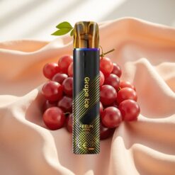 JNR Black&Golden 800 Puffs Disposable Vape Grape Ice 550mAh 2ml TPD 2% Nikotin