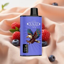 JNR EAGLE Smart 23000 Puffs Digital Screen 1.0ohm Mesh 25ml 2% Blueberry Raspberry Cherry