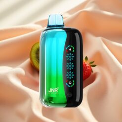 JNR Flex Ice 21000 Puffs 26ml 1.2 Ohm Dual Mesh Touch Screen E-Zigarette Erdbeer-Kiwi