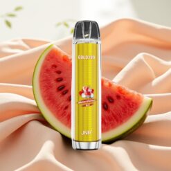 JNR Gold380 6000 Puffs 1500mAh 13ml 1.0ohm Mesh 0%/2%/5% Nicotine Watermelon Ice