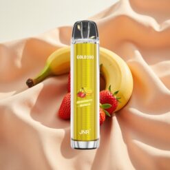 JNR Gold380 6000 Puffs 1500mAh 13ml 1.0ohm Mesh 0/2/5% Strawberry Banana