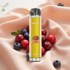 JNR Gold380 6000 Puffs 1500mAh 1.0ohm 13ml 0%2%5% Blueberry Cherry Cranberry