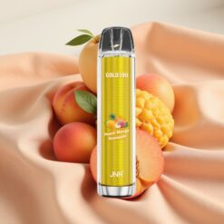 JNR Gold380 6000 Puffs 1500mAh 1.0ohm 13ml 0/2/5% Peach Mango Pineapple