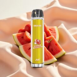JNR Gold380 6000 Puffs 1500mAh 1.0ohm Mesh 13ml 0/2/5% Strawberry Watemelon Ice