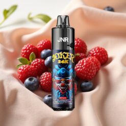 JNR Joker 24K Puffs Refillbar 2+10ml 800mAh Typ-C Blaue Johannisbeere-Himbeere