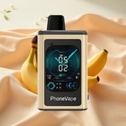 JNR PhoneVape 30000 Züge Disposable Vape Banana Ice Turbo App Steuerung Typ-C