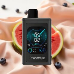 JNR PhoneVape 30000 Züge Disposable Vape Blueberry Watermelon Typ-C 850mAh Turbo App Steuerung Kamera Display