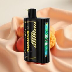 JNR Radiance 31000 Puffs 28ml Dual Mesh Coil Typ-C 2% PEACH MANGO PINEAPPLE