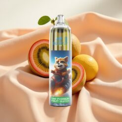 JNR Rocket-X 12400 Puffs RGB Airflow Mesh 25ml Kiwi Passionfruit Guava