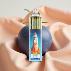 JNR Rocket-X 12400 Puffs RGB Licht Mesh Coil 25ml Typ-C Mr Blue