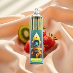 JNR Rocket-X 12400 Puffs RGB Typ-C 25ml 850mAh Erdbeer-Kiwi Wegwerf-Vape