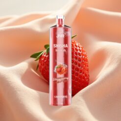 JNR Shisha Hookah 12000 Puffs 750mAh 24ml 0%/2% 0.6 Ohm Mesh Strawberry Ice