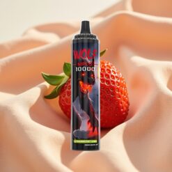 JNR Wolf Niplo 10000 Puffs 20ml 650mAh Typ-C Erdbeer-Kiwi 0/2/5% Mesh 1.0 Ohm