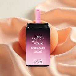 LAVIE Aurora 11000 Puffs Disposable Vape Pfirsichsaft 0%/2%/5% Nikotin 22ML 650mAh Type-C