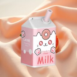 LAVIE Milk 7000 Puffs 16ML 600mAh Type-C Erdbeer-Donut 0%/2%/5% Nikotin
