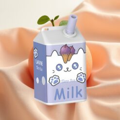 LAVIE Milk 7000 Puffs Taro Ice Disposable Vape 16ML 600mAh Type C 0-5% Nikotin