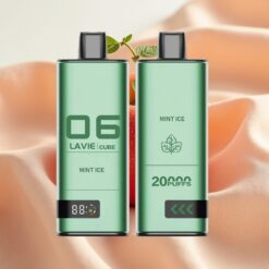 Lavie Cube 20000 Puffs 28ml 2%/5% 600mAh Type C Minze Eis Einweg Vape