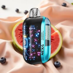 NEXA Ultra 50K Disposable Vape 20ml 5% 800mAh 0.9ohm Typ-C 3D Display Blueberry Wassermelone