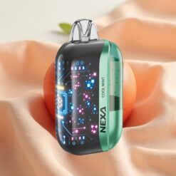 NEXA Ultra 50K Disposable Vape Cool Mint 20ml 800mAh 5% 0.9ohm Dual Mesh Display Type-C