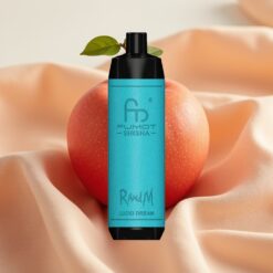 RandM Fumot Shisha 10000 Puffs 18ml 0.6ohm Mesh LED Type-C 0.5% Lucid Dream