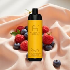 RandM Fumot Shisha 10000 Puffs 18ml 850mAh Typ-C 0,6Ω Blaue Himbeer-Limonade