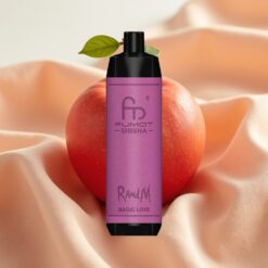 RandM Fumot Shisha 10000 Puffs Disposable Vape Magic Love LED 18ml 850mAh 0.6ohm Type-C 0.5%