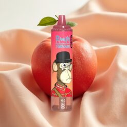 RandM Fumot Tornado 15000 Puffs 25ml 850mAh 0.9 Ohm Mesh Type-C LCD Red Energy Ice