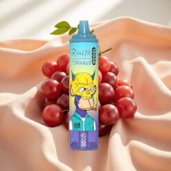 RandM Fumot Tornado 15000 Puffs 25ml 850mAh Mesh 0.9 Ohm Grape Ice