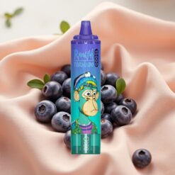 RandM Fumot Tornado 15000 Puffs 25ml 850mAh Mesh LCD Typ-C Blaubeer-Eis