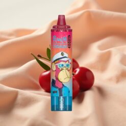 RandM Fumot Tornado 15000 Puffs 25ml 850mAh Mesh LCD Typ-C Cherry