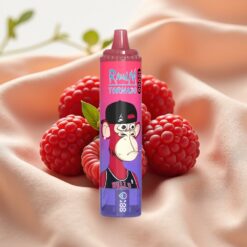 RandM Fumot Tornado 15000 Puffs 25ml 850mAh Typ-C LCD Bluesour Raspberry