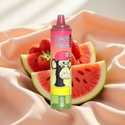 RandM Fumot Tornado 15000 Puffs 25ml 850mAh Typ-C LCD Erdbeer-Wassermelone-Limonade