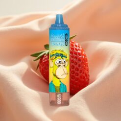 RandM Fumot Tornado 15000 Puffs 25ml 850mAh Typ-C LCD Mesh Coil Erdbeer