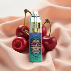 RandM Fumot Tornado 7000 14ML 850MAH Mesh Typ-C RGB Luftregelung Blue Razz Cherry