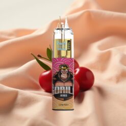 RandM Fumot Tornado 7000 Puffs 14ML 850MAH Mesh Coil Type-C RGB Air-Adjustable Cherry