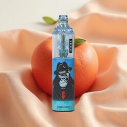 RandM Fumot Tornado 7000 Puffs 14ML 850MAH Mesh Coil Type-C RGB Luftregelung Cool Mint