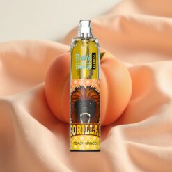 RandM Fumot Tornado 7000 Puffs 14ML 850MAH Mesh Typ-C RGB Peach Mango Luftregelung